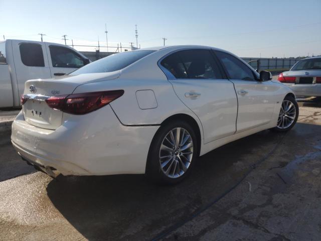 JN1EV7AP6KM518740 - 2019 INFINITI Q50 LUXE WHITE photo 3