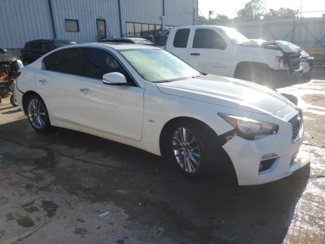 JN1EV7AP6KM518740 - 2019 INFINITI Q50 LUXE WHITE photo 4