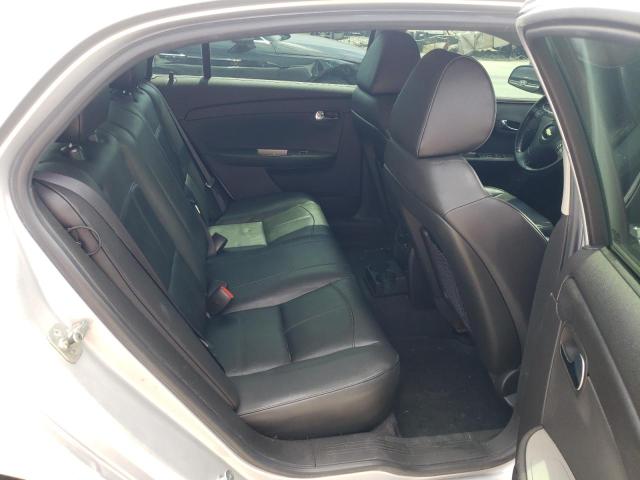 1G1ZE5E76BF167063 - 2011 CHEVROLET MALIBU LTZ ვერცხლისფერი ფოტო 10