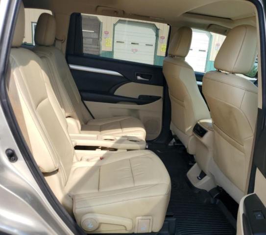 5TDJKRFH5GS505149 - 2016 TOYOTA HIGHLANDER XLE TAN photo 10