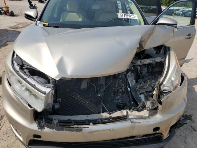 5TDJKRFH5GS505149 - 2016 TOYOTA HIGHLANDER XLE TAN photo 11