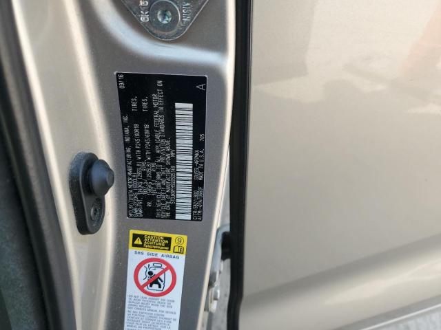 5TDJKRFH5GS505149 - 2016 TOYOTA HIGHLANDER XLE TAN photo 12