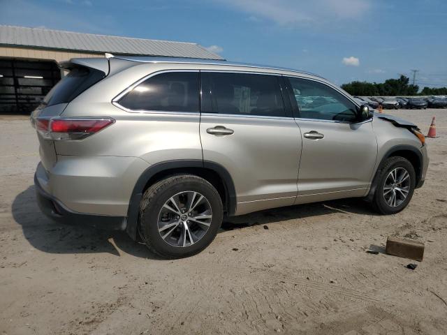 5TDJKRFH5GS505149 - 2016 TOYOTA HIGHLANDER XLE TAN photo 3