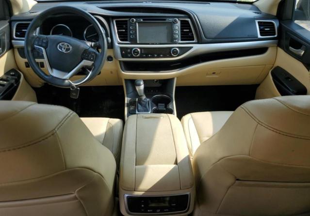 5TDJKRFH5GS505149 - 2016 TOYOTA HIGHLANDER XLE TAN photo 8