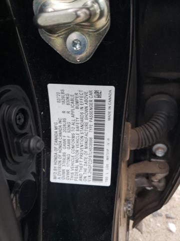 2HGFC2F87LH538996 - 2020 HONDA CIVIC SPORT შავი ფოტო 12