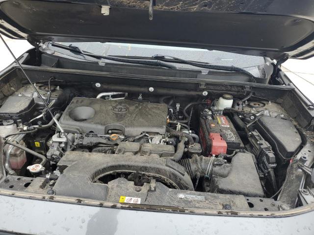 2T3W1RFV0LC070758 - 2020 TOYOTA RAV4 XLE GRAY photo 11