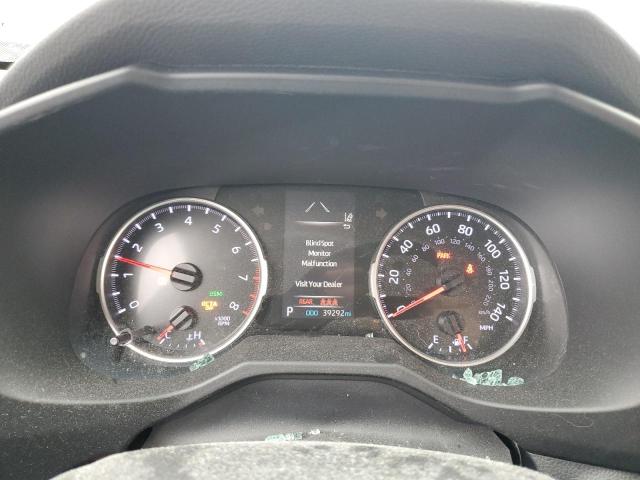 2T3W1RFV0LC070758 - 2020 TOYOTA RAV4 XLE GRAY photo 9