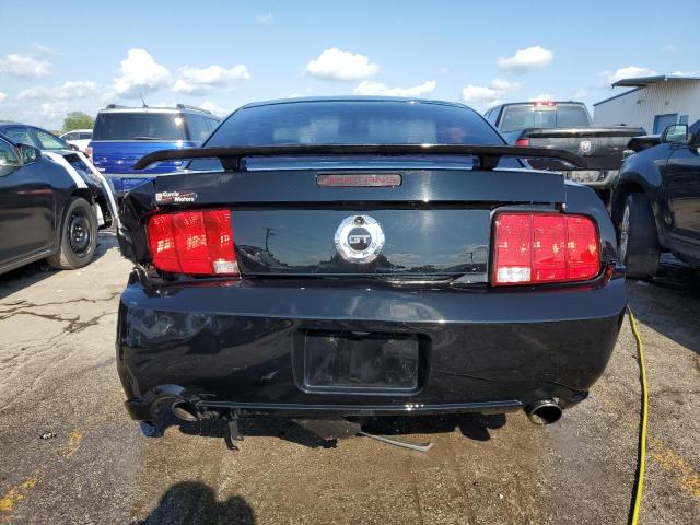 1ZVHT82H385120141 - 2008 FORD MUSTANG GT BLACK photo 6