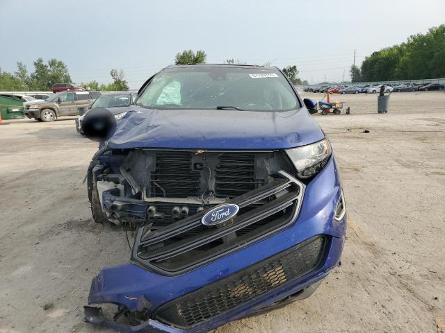 2FMPK3AP3FBB37975 - 2015 FORD EDGE SPORT BLUE photo 5