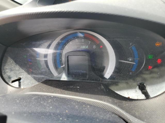 JHMZE2H77AS029960 - 2010 HOND INSIGHT EX SILVER photo 9