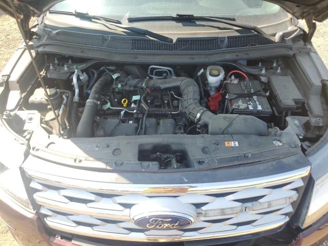 1FM5K8DH9KGA67183 - 2019 FORD EXPLORER XLT برغندي صورة 12