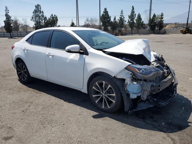 5YFBURHE3JP744765 - 2018 TOYOTA COROLLA L WHITE photo 4