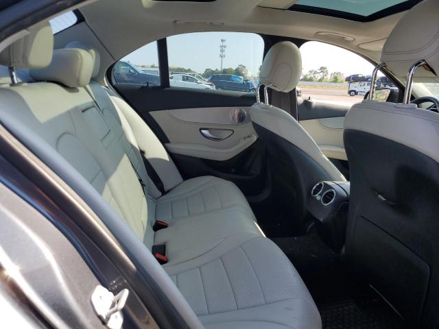55SWF4KB3GU124644 - 2016 MERCEDES-BENZ C 300 4MATIC GRAY photo 10