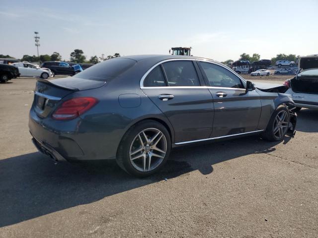55SWF4KB3GU124644 - 2016 MERCEDES-BENZ C 300 4MATIC GRAY photo 3