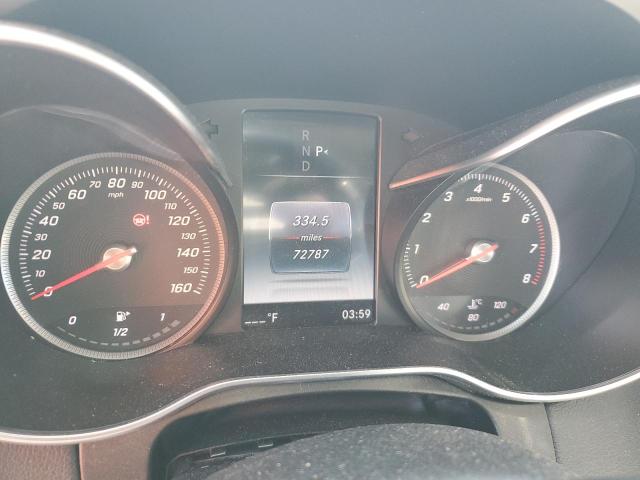 55SWF4KB3GU124644 - 2016 MERCEDES-BENZ C 300 4MATIC GRAY photo 9