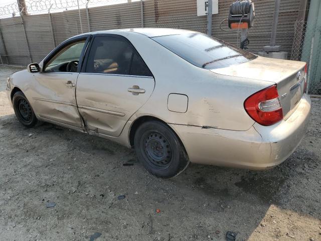 4T1BE32K04U805114 - 2004 TOYOTA CAMRY LE GOLD photo 2