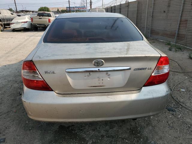 4T1BE32K04U805114 - 2004 TOYOTA CAMRY LE GOLD photo 6