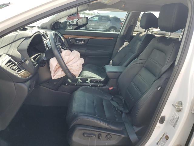 7FARW1H87KE035570 - 2019 HONDA CR-V EXL WHITE photo 7