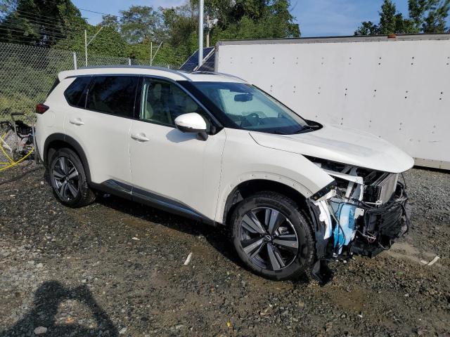 5N1BT3CB7PC804590 - 2023 NISSAN ROGUE SL WHITE photo 4