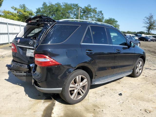 4JGDA5HB9EA292861 - 2014 MERCEDES-BENZ ML 350 4MATIC BLACK photo 3