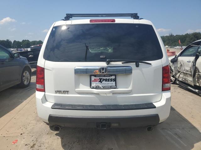 5FNYF3H67BB023906 - 2011 HONDA PILOT EXL WHITE photo 6