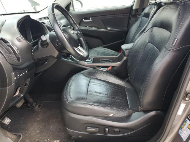 KNDPCCA64D7366857 - 2013 KIA SPORTAGE SX GRAY photo 7