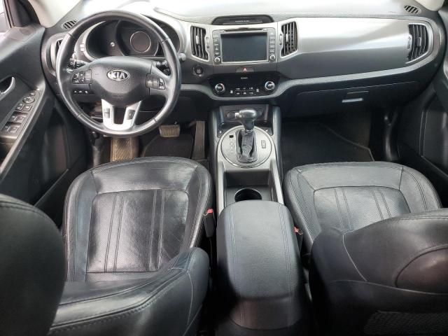 KNDPCCA64D7366857 - 2013 KIA SPORTAGE SX GRAY photo 8