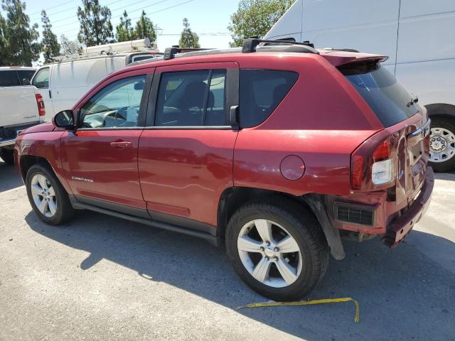 1C4NJDEB6GD687220 - 2016 JEEP COMPASS LATITUDE RED photo 2