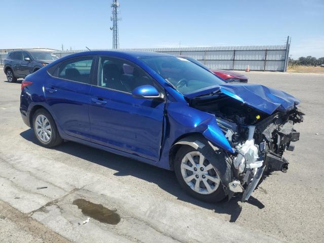3KPC24A6XME130480 - 2021 HYUNDAI ACCENT SE BLUE photo 4