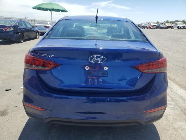 3KPC24A6XME130480 - 2021 HYUNDAI ACCENT SE BLUE photo 6