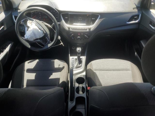 3KPC24A6XME130480 - 2021 HYUNDAI ACCENT SE BLUE photo 8