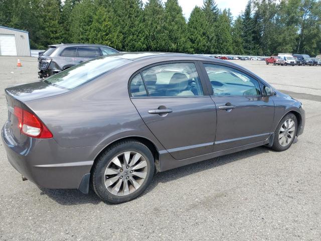 19XFA1F80AE046785 - 2010 HONDA CIVIC EX GRAY photo 3