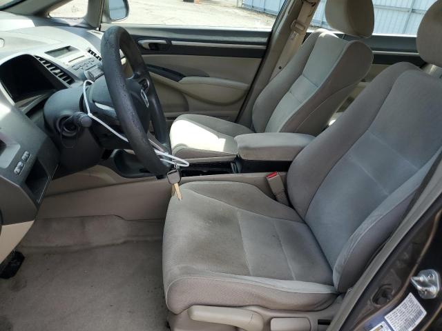 19XFA1F80AE046785 - 2010 HONDA CIVIC EX GRAY photo 7