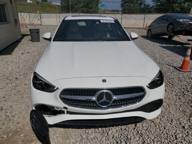 W1KAF4HB1RR171595 - 2024 MERCEDES-BENZ C 300 4MATIC WHITE photo 5