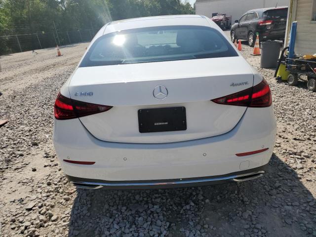 W1KAF4HB1RR171595 - 2024 MERCEDES-BENZ C 300 4MATIC WHITE photo 6