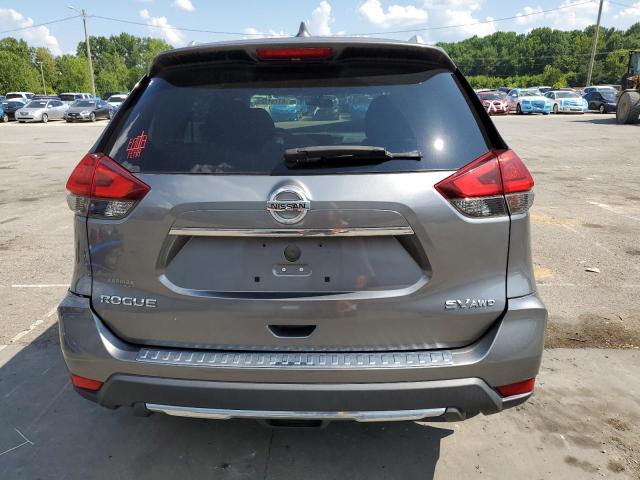 KNMAT2MV3HP593997 - 2017 NISSAN ROGUE S GRAY photo 6