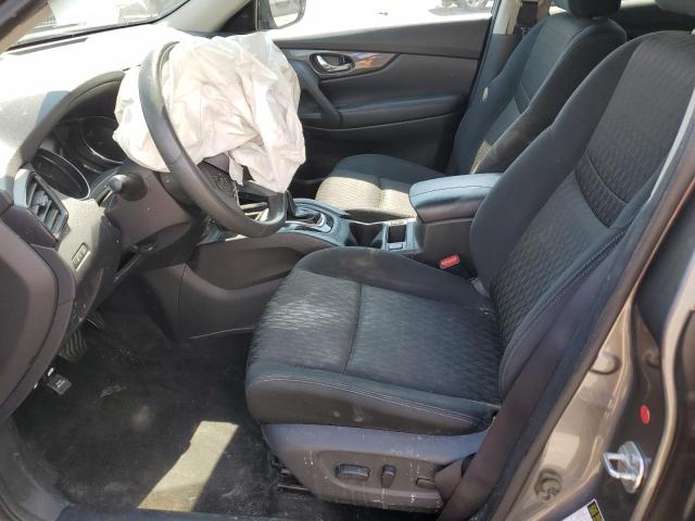 KNMAT2MV3HP593997 - 2017 NISSAN ROGUE S GRAY photo 7