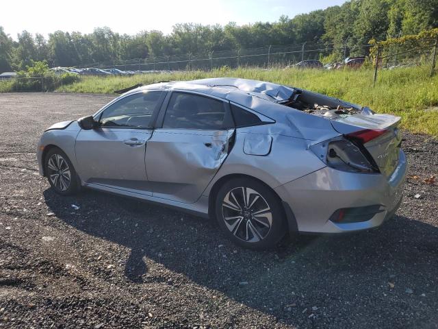 JHMFC1F76JX035077 - 2018 HONDA CIVIC EXL ვერცხლისფერი ფოტო 2