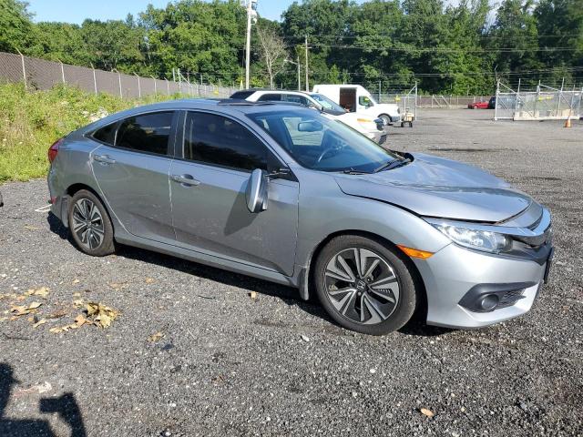 JHMFC1F76JX035077 - 2018 HONDA CIVIC EXL ვერცხლისფერი ფოტო 4