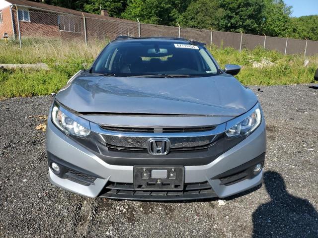 JHMFC1F76JX035077 - 2018 HONDA CIVIC EXL ვერცხლისფერი ფოტო 5