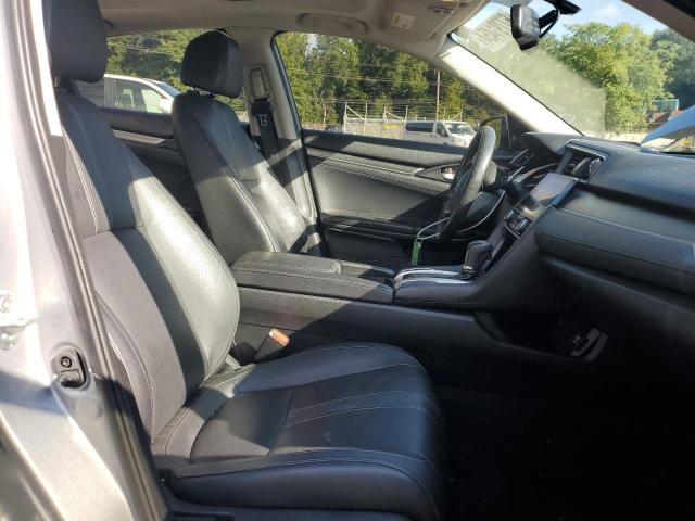 JHMFC1F76JX035077 - 2018 HONDA CIVIC EXL ვერცხლისფერი ფოტო 7