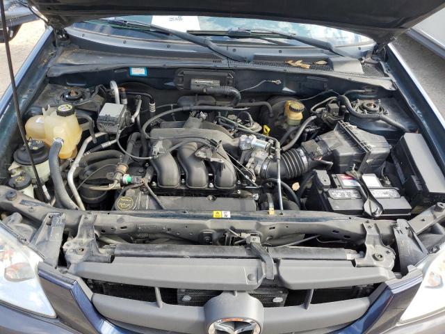 4F2CZ06134KM01622 - 2004 MAZDA TRIBUTE ES BLUE photo 12