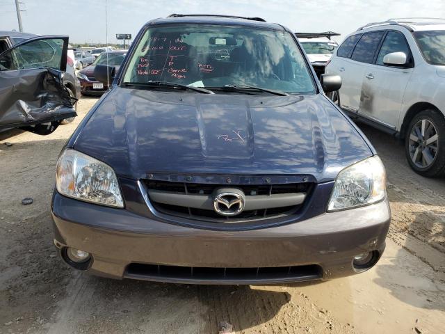 4F2CZ06134KM01622 - 2004 MAZDA TRIBUTE ES BLUE photo 5