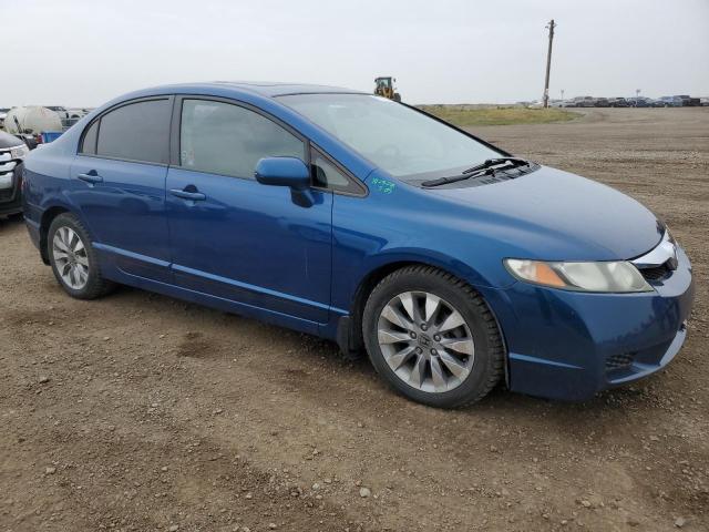 2HGFA1F04BH008526 - 2011 HONDA CIVIC EXL 蓝色 照片 4