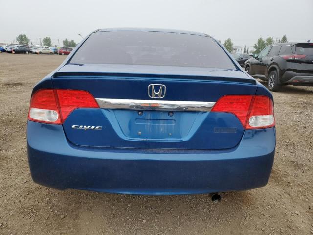 2HGFA1F04BH008526 - 2011 HONDA CIVIC EXL BLUE photo 6