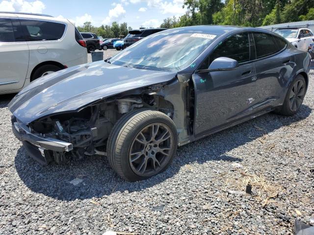 5YJSA1E50NF458792 - 2022 TESLA MODEL S Boz foto 1