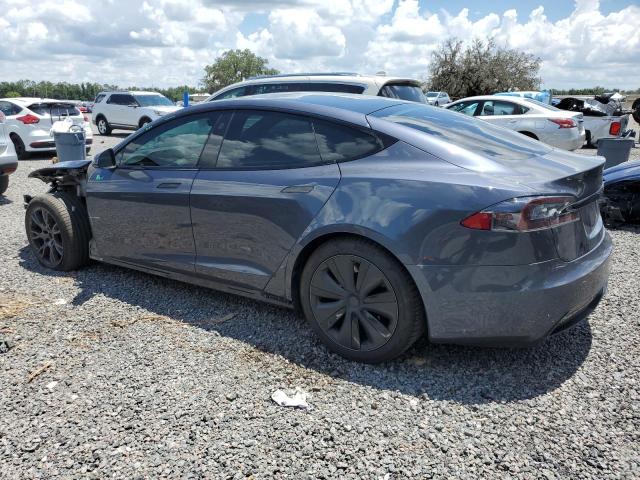 5YJSA1E50NF458792 - 2022 TESLA MODEL S Boz foto 2