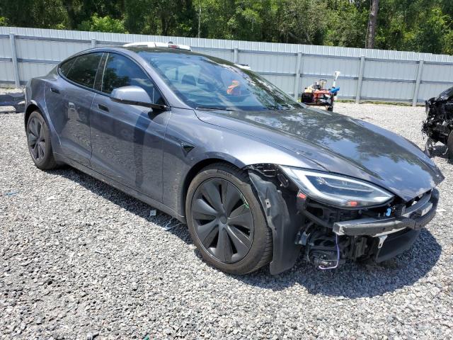 5YJSA1E50NF458792 - 2022 TESLA MODEL S Boz foto 4