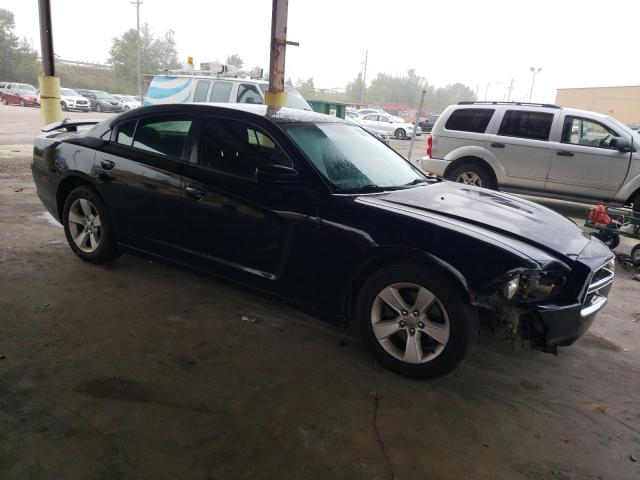 2C3CDXBG6DH544237 - 2013 DODGE CHARGER SE BLACK photo 4