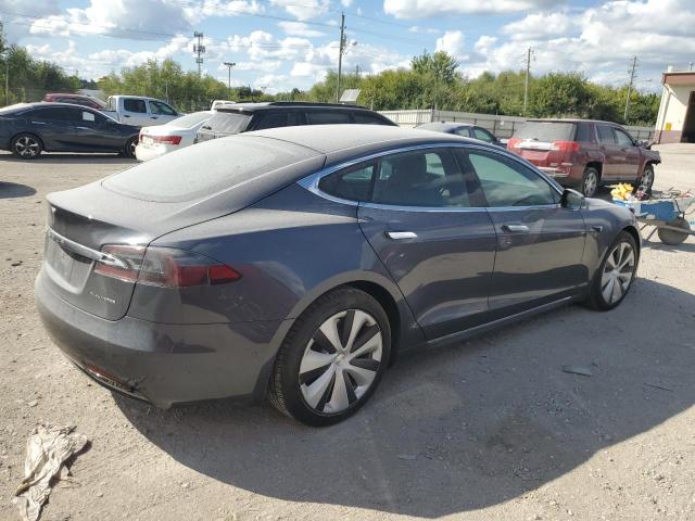 5YJSA1E22MF426866 - 2021 TESLA MODEL S Մոխրագույն լուսանկար 3